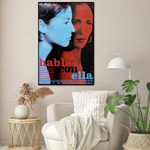 Affiche murale au design moderne 'Talk to Ella Talk to Her' - Product Image 1