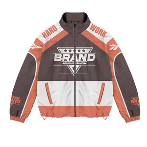 Chaqueta cortavientos con logotipo personalizado para hombre, ropa informal para la lluvia, abrigo impermeable de fabricante OEM con diseño bordado, chaqueta cortavientos para hombre - Product Image 5