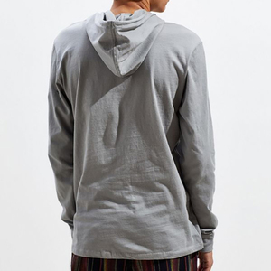 2026 Sweat à capuche streetwear personnalisé, délavé à l'acide, coupe oversize, style vintage, pour homme, en tissu épais - Product Image 4