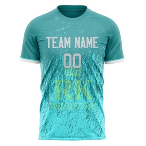 T-shirts d'équipe sportive sur mesure, unisexe, jersey de sublimation, logo, manches courtes, respirant, séchage rapide, léger, coupe régulière - Product Image 5