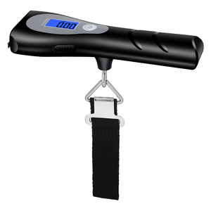 다기능 디지털 캠핑 수하물 저울 50kg/<span class=keywords><strong>10g</strong></span> 휴대용 전기 토치 기능 야외 활동용 걸이 저울 - Product Image 4