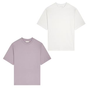 ชุดเสื้อยืด100% ผ้าฝ้ายออแกนิกขนาดใหญ่สำหรับผู้ชาย - Product Image 1