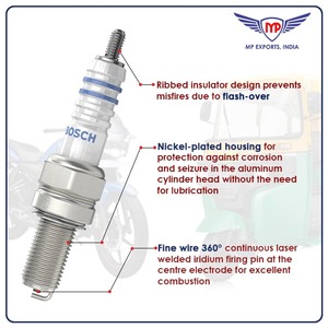 หัวเทียน2ล้อและ3ล้อที่สมบูรณ์แบบสำหรับอุปกรณ์เสริมรถจักรยานยนต์ - Product Image 4