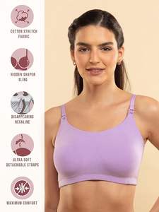 Por encargo 100% algodón púrpura Rosa Color señoras acolchado sujetador mejor precio de fábrica Bangladesh - Product Image 2