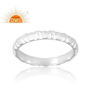 Handmade Design 925 Sterling <b>Silver</b> <b>Band</b> <b>Ring</b> For Women Custom Jewelry For Women Gift For Her. - Product Image 1
