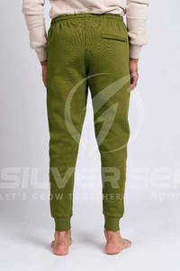 Pantalones de chándal ligeros de algodón 100% para hombre, pantalón de chándal de secado rápido, cintura elástica, transpirable, cálido, para gimnasio, deportes, pantalón de invierno elástico - Product Image 3