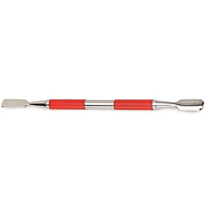 Pousse-cuticules en acier inoxydable double face pour manucure et pédicure, à bord incurvé - Product Image 3