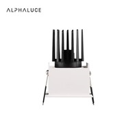 Plafonnier LED encastré orientable, spot COB carré ou rectangulaire, éclairage encastré