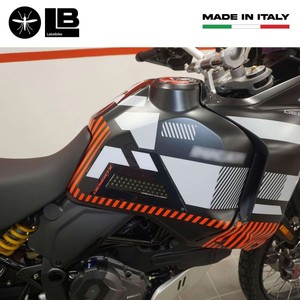 Adesivi Protettivi Laterali per Serbatoio Moto su Misura Compatibili con Ducati DesertX 2023-2025 - Product Image 2