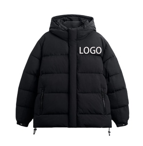 แจ็กเก็ตขนเป็ดสำหรับผู้ชายเสื้อกันลมให้ความอบอุ่นกลางแจ้งโลโก้ได้ตามต้องการ - Product Image 1