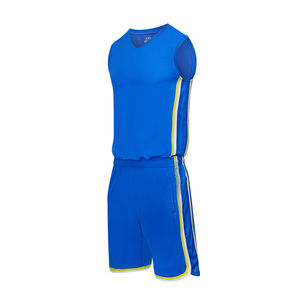 Nom personnalisé numéro enfants et adultes collège maillots de basket-ball USA maillot de basket-ball réversible ensemble d'uniformes de basket-ball à séchage rapide - Product Image 3