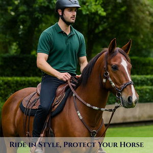 Coraza occidental ecuestre de alta calidad, cuero brillante tallado, duradero, acero inoxidable, costura elegante, Halter para montar - Product Image 5