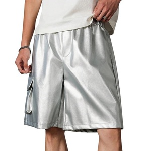 Shorts en cuir pour hommes de haute qualité, design premium, conçus par des professionnels, meilleurs fabricants de shorts en cuir tendance. - Product Image 1