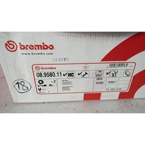 ชุดจานเบรกหลังเมอร์เซเดส เอ-คลาส W169 ซีรีส์ที่ 3 (04>08) 08.9580.11 เบนซิน - - Product Image 5