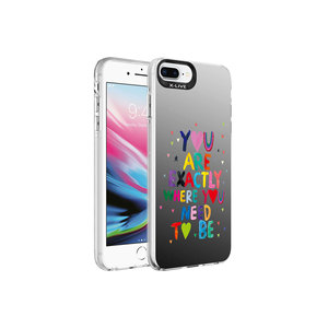Funda Protectora para Teléfono JoieCreatif con Diseño Moderno, Carcasa Rígida Plateada para iPhone 8 Plus, Antihuellas, para iPhone 14 Plus - Product Image 2