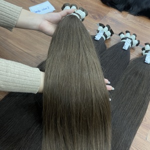 Cabello Humano Vietnamita Liso Natural en Color Rubio: Extensiones de Cabello en Volumen, las Más Vendidas, Disponibles Ahora en Todas las Longitudes - Product Image 1