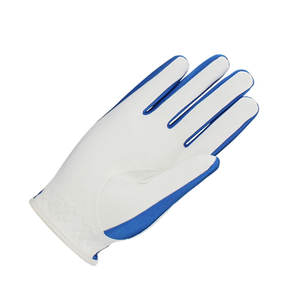 Gants de golf pour enfants, main droite, tissu doux, respirant, en peau de mouton, couleur bleue, 1 pièce - Product Image 3