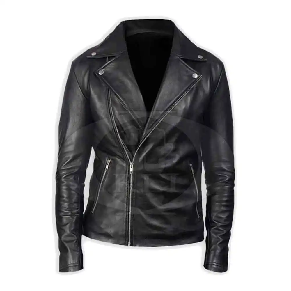 Leather Jackets For Men Popular Style Men Leather Jacket Wholesale Fashion Zipper Pu Leather Jackets For Men