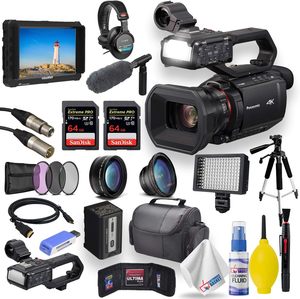Mejor Oferta para Videocámara Profesional HC-X2000 4K con Zoom Óptico de 24x, Transmisión en Vivo HD por WiFi, Salida 3G SDI, Lista para Enviar - Product Image 1