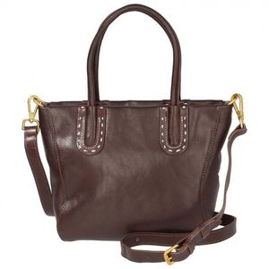 Bolso de Mano de Mezclilla para Mujer Nume Stitch, Bolso con Cierre de 2 Vías, 26x19x9cm, 390g, para Uso Diario, Forro de Algodón, Todas las Temporadas - Product Image 4
