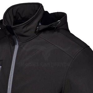 เสื้อโปโลคอตั้งสไตล์สตรีทสำหรับผู้ชายพิมพ์โลโก้ตามสั่งขนาดพลัสไซส์สำหรับฤดูหนาว - Product Image 6