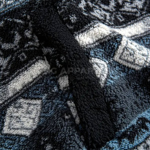 Classic Fit <b>Sherpa</b> Wool Winter <b>Jacket</b> with Plush Interior Soft Exterior Front Logo Eco-Friendly High Quality Design - Product Image 4