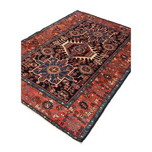 Alfombras de Lana Anudadas a Mano Kiaan Blue, Colección Paem-522, Diseño de Medallón Abstracto Rectangular, para Pasillo, Hogar, Adolescentes - Alfombras Jaipur - Product Image 2