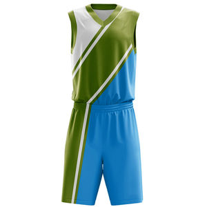 Uniforme de basket-ball de qualité supérieure à séchage rapide nouveau design uniforme de basket-ball nouveau gilet de basket-ball Double face respirant - Product Image 6