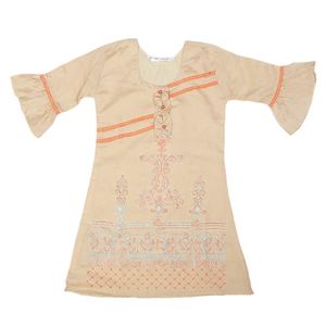 Ensemble Masuri brodé pour filles 3 pièces - Beige - Product Image 5