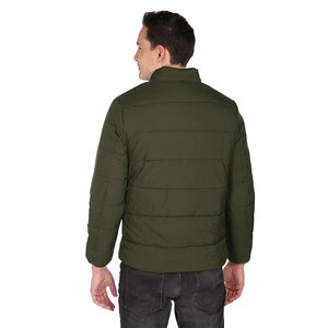 2026 Wholesale Winter New Design Customizable Men's <b>Hooded</b> <b>Puffer</b> <b>Jacket</b> with <b>Long</b> Zip and Multiple Pockets - Product Image 5