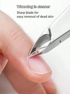 Juego de Cortaúñas de Acero Inoxidable, Kit de Herramientas para el Cuidado de las Uñas, Kit para Remover Piel Muerta, Removedor de Cutículas - Product Image 6