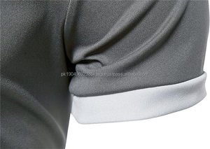 Respirant hommes Sport de plein air Polo décontracté à manches courtes Slim Fit Golf chemises de base coupe régulière Tennis Golf polos - Product Image 3