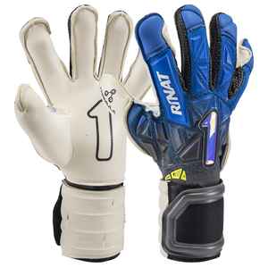 Gants de gardien de but en cuir avec conception personnalisée Sangle de poignet réglable en latex à prise solide Conception de niveau professionnel-Coupe négative Caoutchouc injecté - Product Image 5