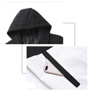 Ensemble de survêtement décontracté pour homme, style moderne urbain, 100% coton, capuche, taille élastique, style facile, hiver - Product Image 3