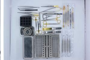 Ensemble d'implants dentaires PRF Boîte PRF manuelle en acier et instruments pour la chirurgie dentaire Instruments de greffe osseuse - Product Image 4