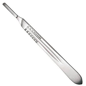 Manche de scalpel en acier inoxydable sur mesure DARLEYS SURGICAL CO, certifié CE, instrument chirurgical manuel réutilisable, argenté général - Product Image 2