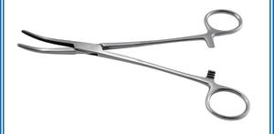 Pinzas Spencer Wells de Acero Inoxidable de Alta Calidad, 20 cm, Curvas y Rectas, Instrumentos Quirúrgicos de Shu&Co - Product Image 2