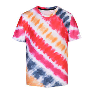 Servicio OEM, Camiseta de Verano de Manga Corta para Hombre, Camiseta Tie Dye, Venta en Línea, Diseño de Logotipo Personalizado, Camiseta Tie Dye para Adultos - Product Image 6