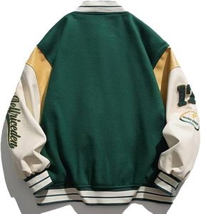 Veste de sport de haute qualité pour l'école, veste de style universitaire personnalisée, veste texturée, veste de baseball brodée personnalisée pour hommes - Product Image 5