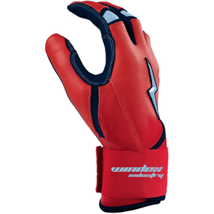 <b>Long</b> Cuff Baseball Batting Gloves 100% Leather Unique Design Wholesale Rate Bruce <b>Bolt</b> - Product Image 3
