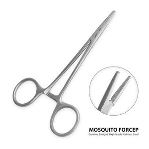 Ensemble de 5 ciseaux à sutures en acier inoxydable, kit de retrait des sutures pour la formation médicale - Product Image 2