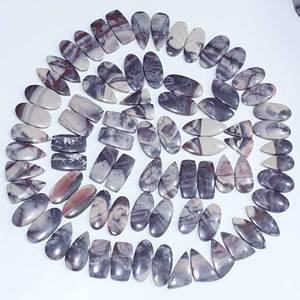 Paire de jaspe en porcelaine naturelle Fournisseur de pierres précieuses en vrac Inde Prix de gros Cabochon de haute qualité Fabrication de bijoux en pierres précieuses - Product Image 3