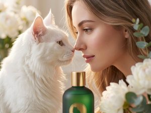 Shampoo pour chat à poils longs VELVETPAW Premium & Shampooing + Après-shampoing 2-en-1 Extrait de camomille Formule soie Pour chats persans et Maine Coon - Product Image 3