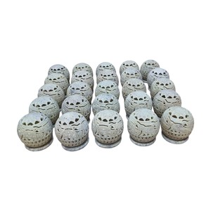 Limited Making Addition New Collection Pure Handmade Art Soapstone Candle Holder With Handmade Carving Stylish For <b>T</b> <b>Light</b> Decor - Product Image 6
