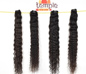 Unprocessed Indian natural color Human Bundles Wholesale Loose Deep Wave 100% Processing Weaving <b>Cheap</b> Human Hair <b>Extensions</b> - Product Image 2