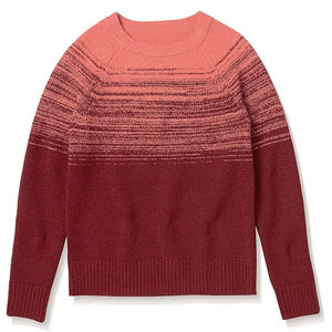 Jersey de punto grueso holgado de gran tamaño transpirable de talla grande con manga de cuello redondo para mujer - Product Image 5