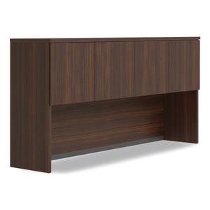 Alera AE1NNN-E723616P Vitrina Sevilla de 4 compartimentos con puertas de caoba, 72 pulgadas. X 16 pulgadas X 36 Pulgadas Organizador de oficina 72 pulgadas. X 16 pulgadas X 36 - Product Image 1