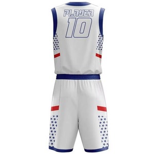 Maillot de basket-ball sans manches réversible respirant à séchage rapide personnalisé pour hommes, vêtements de sport d'été BSCI avec shorts grande taille - Product Image 3