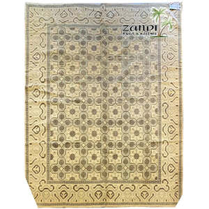 Tapis de Peshawar et de Khotan noué à la main, unique en son genre, 8'5 x 11'6 Pes_Kho_153 - Product Image 1