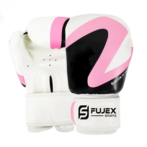 Gants de boxe professionnels personnalisables Gants d'entraînement en cuir véritable Emballage personnalisé disponible dans toutes les tailles pour les arts martiaux - Product Image 1